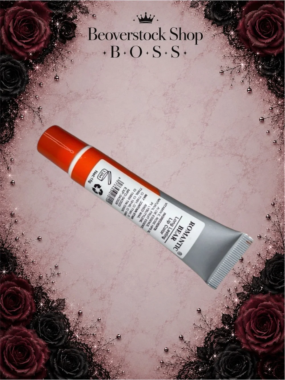 💝ROMANTIC BEAR Wow! Long Lasting Lip Color – Orange | New | Peel-Off Tint